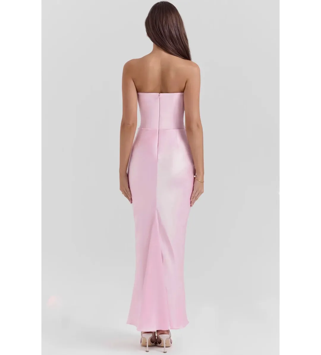 House of CB Pink Persephone Dress Size 6 for rent on The Volte - main image