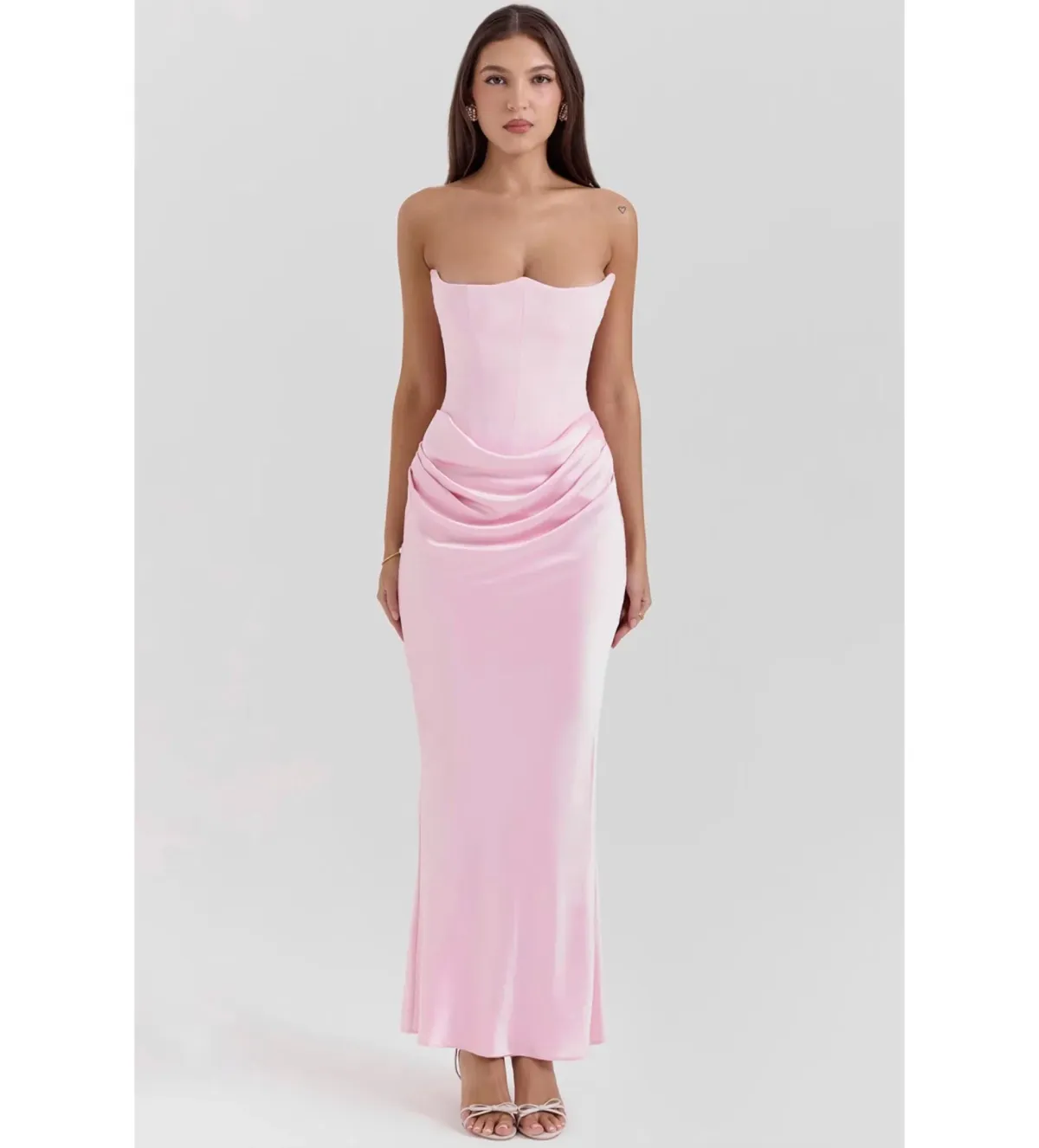 House of CB Pink Persephone Dress Size 6 - Image 1