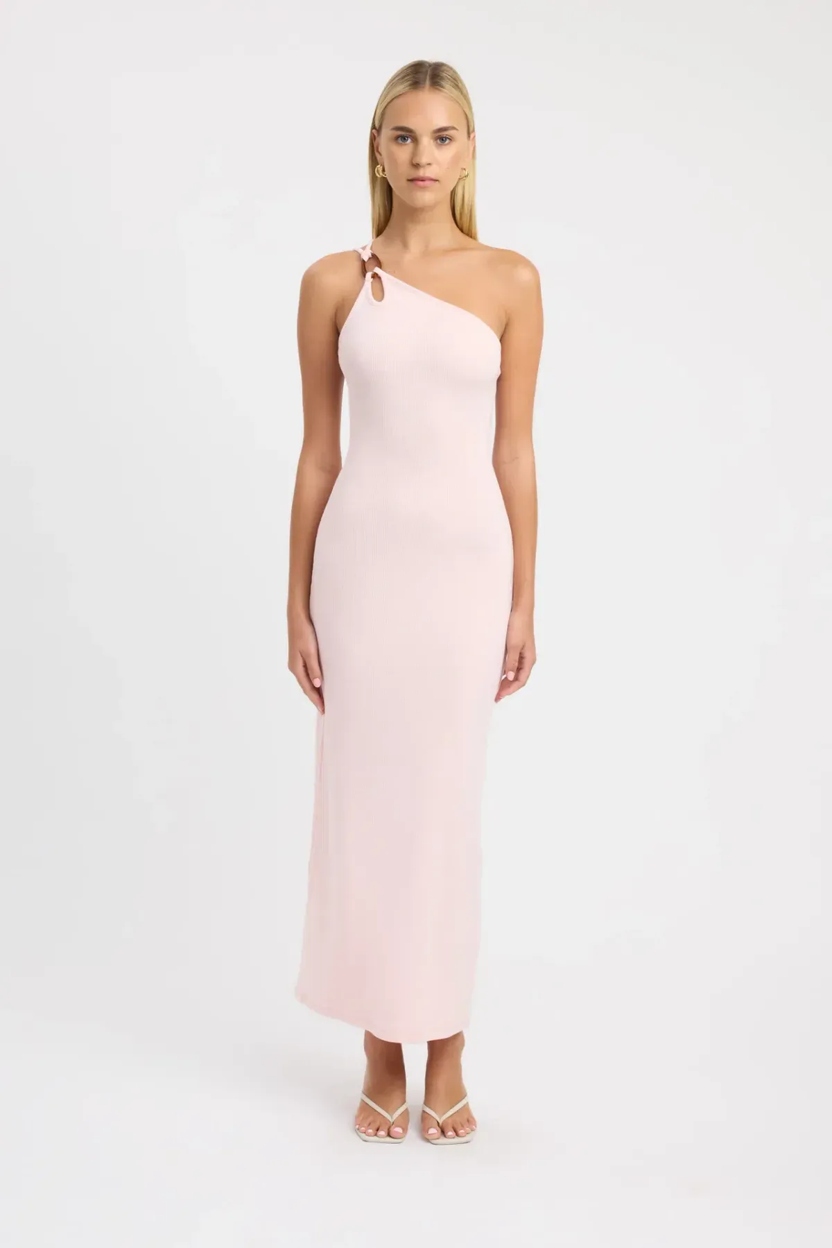Kookai Tawney Dress Pink Size 10 for rent on The Volte - main image