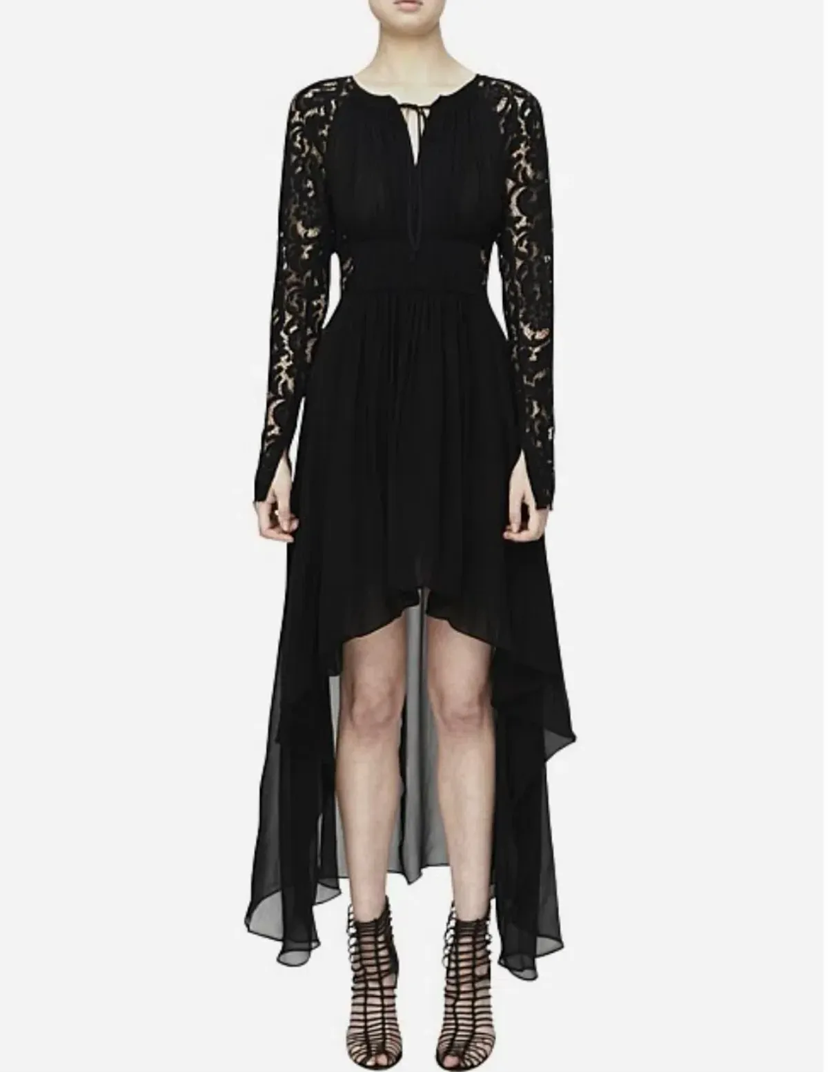 KITX Black Magic Lace Dress size 6 for rent on The Volte - main image