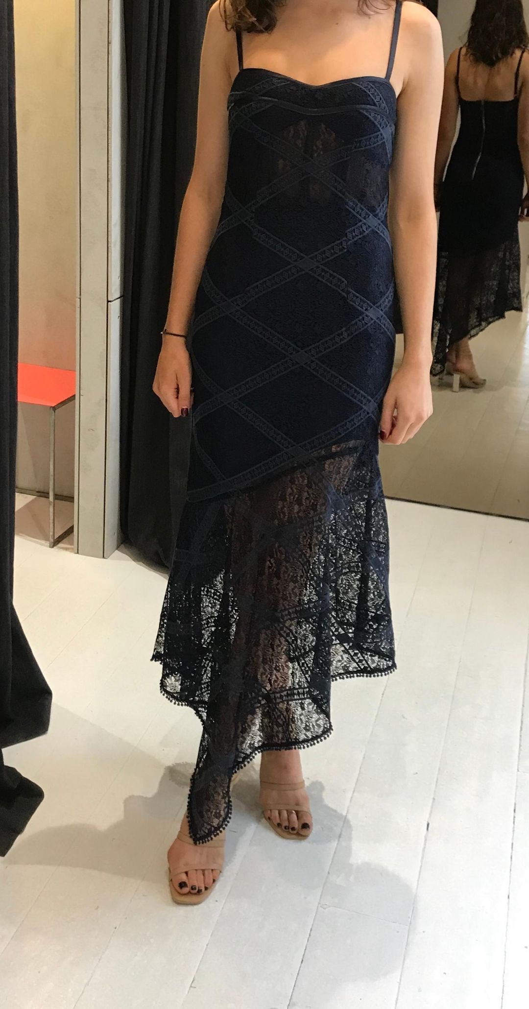 Manning Cartell dress Navy Size 8 for rent on The Volte - main image