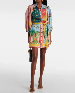 Alemais All Aboard Mini Shirt Dress Size 12 for rent on The Volte - image 1