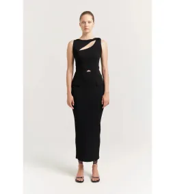 Henne Romee Knit Skirt and Top Set in Black Size AU 12 for rent on The Volte - image 1