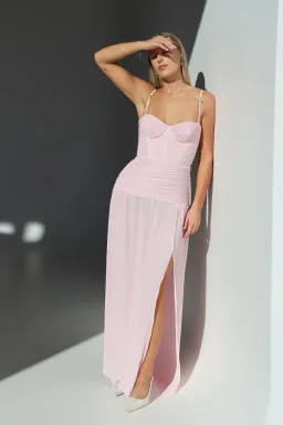 Manning Cartell Double Time Pleat Dress in Hydrangea Size XS/AU 6 for rent on The Volte - image 1