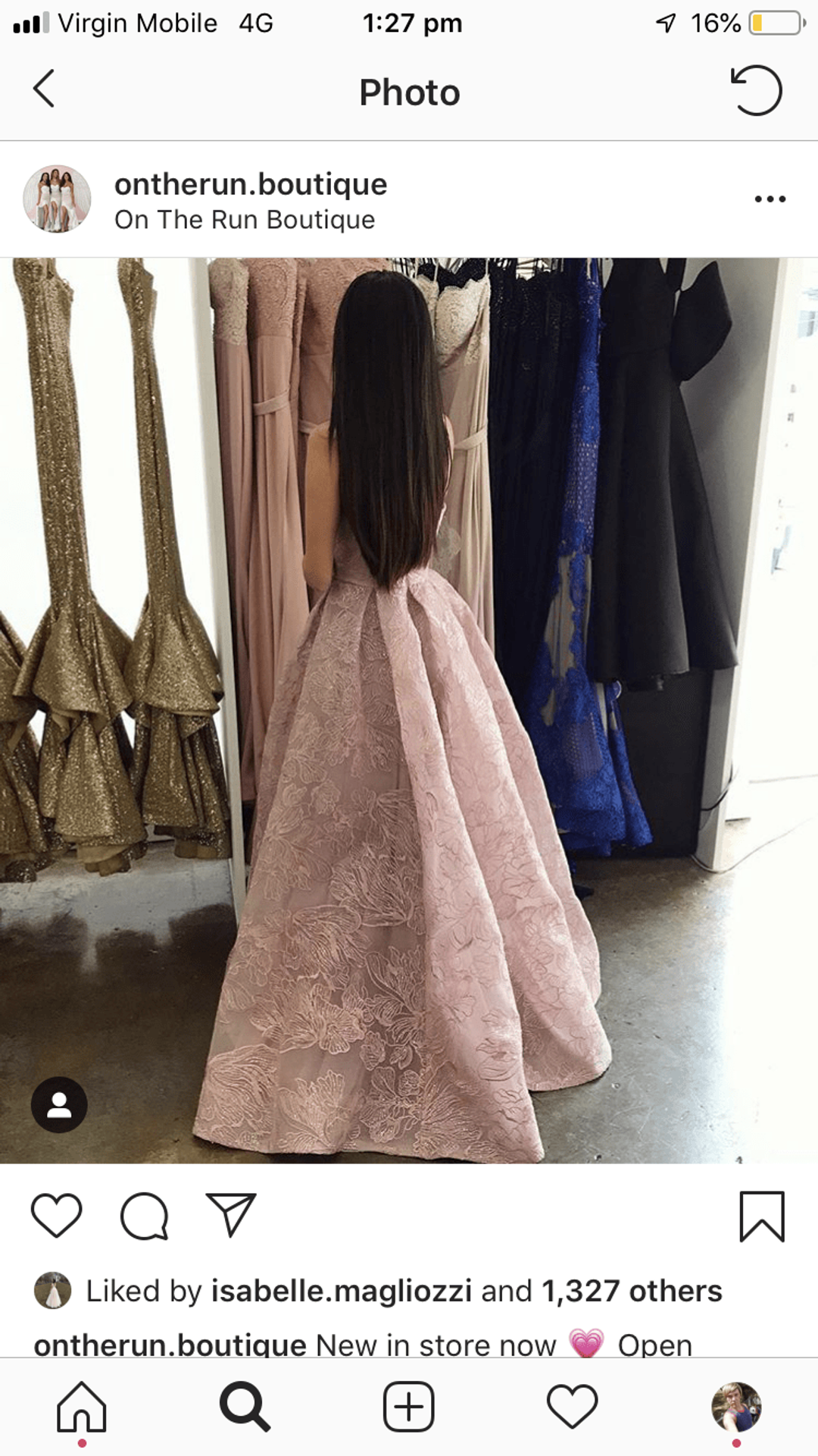 Portia and scarlette gown Size 6 for rent on The Volte - main image