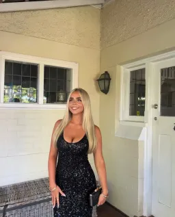 Nbd Janhvi Maxi Dress Black Size AU 10 for rent on The Volte - image 3