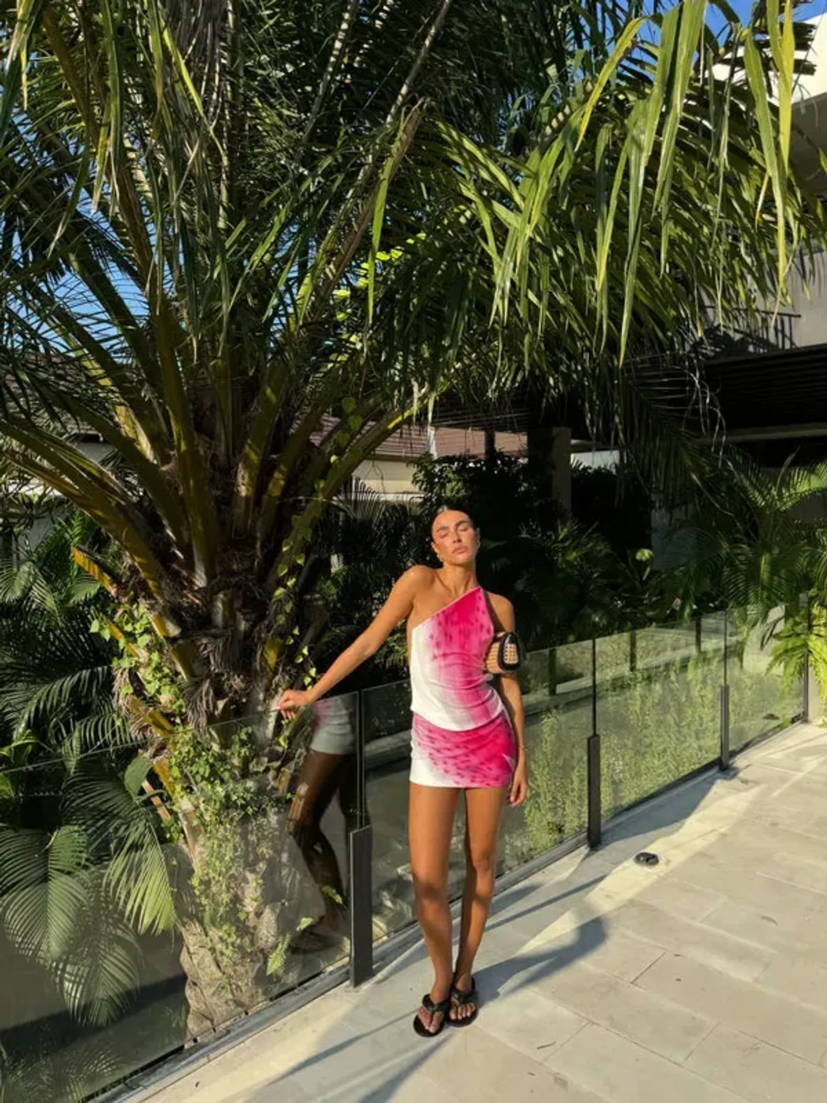 HNTR The Label Sam Set Lillie Pink Size S/AU 8 for rent on The Volte - main image