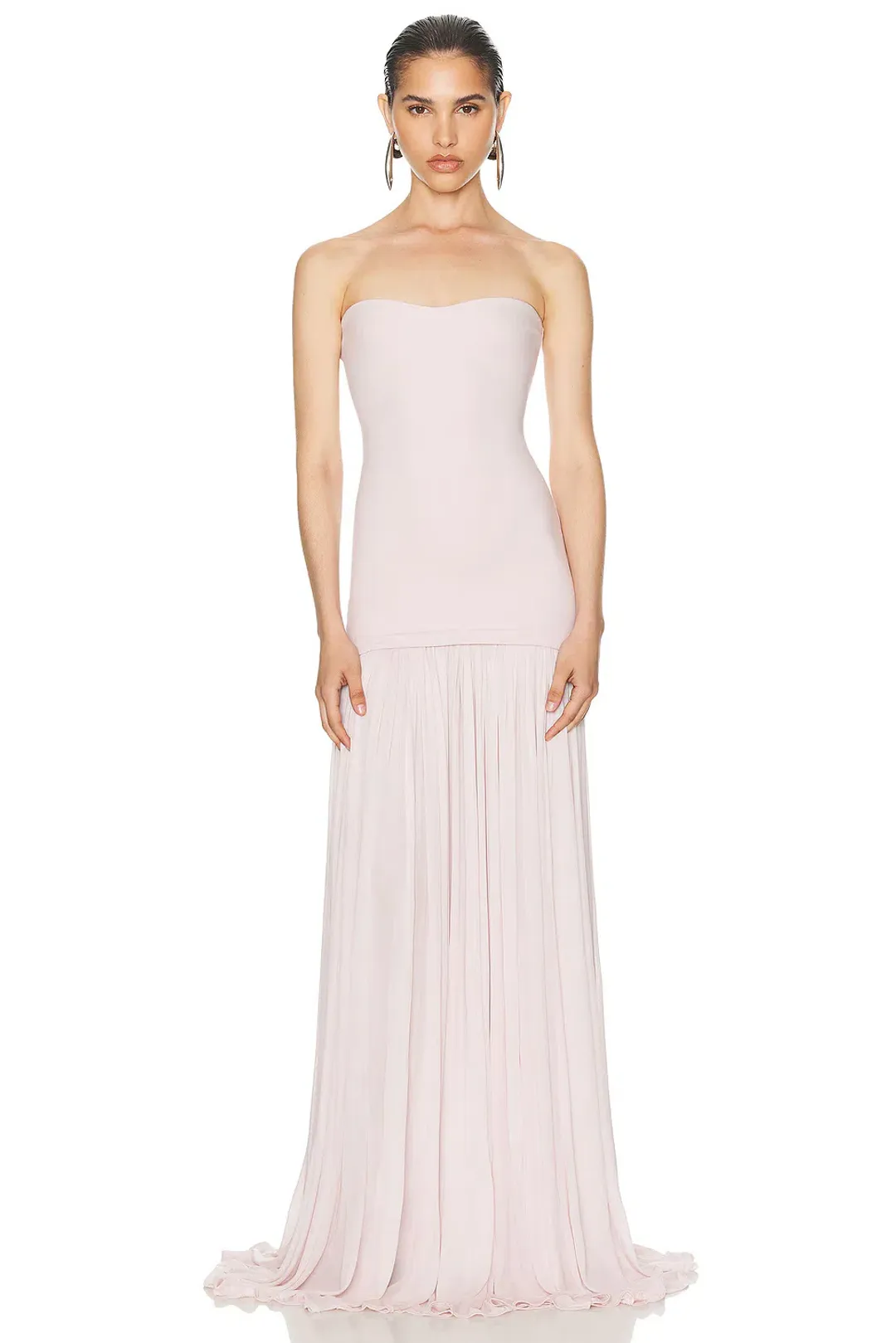 Helsa Naomi Gown Maxi Pink Size AU 8 for rent on The Volte - main image
