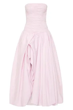 Aje Violette Bubble Hem Maxi Dress Pastel Pink Size AU 12 for rent on The Volte - image 5