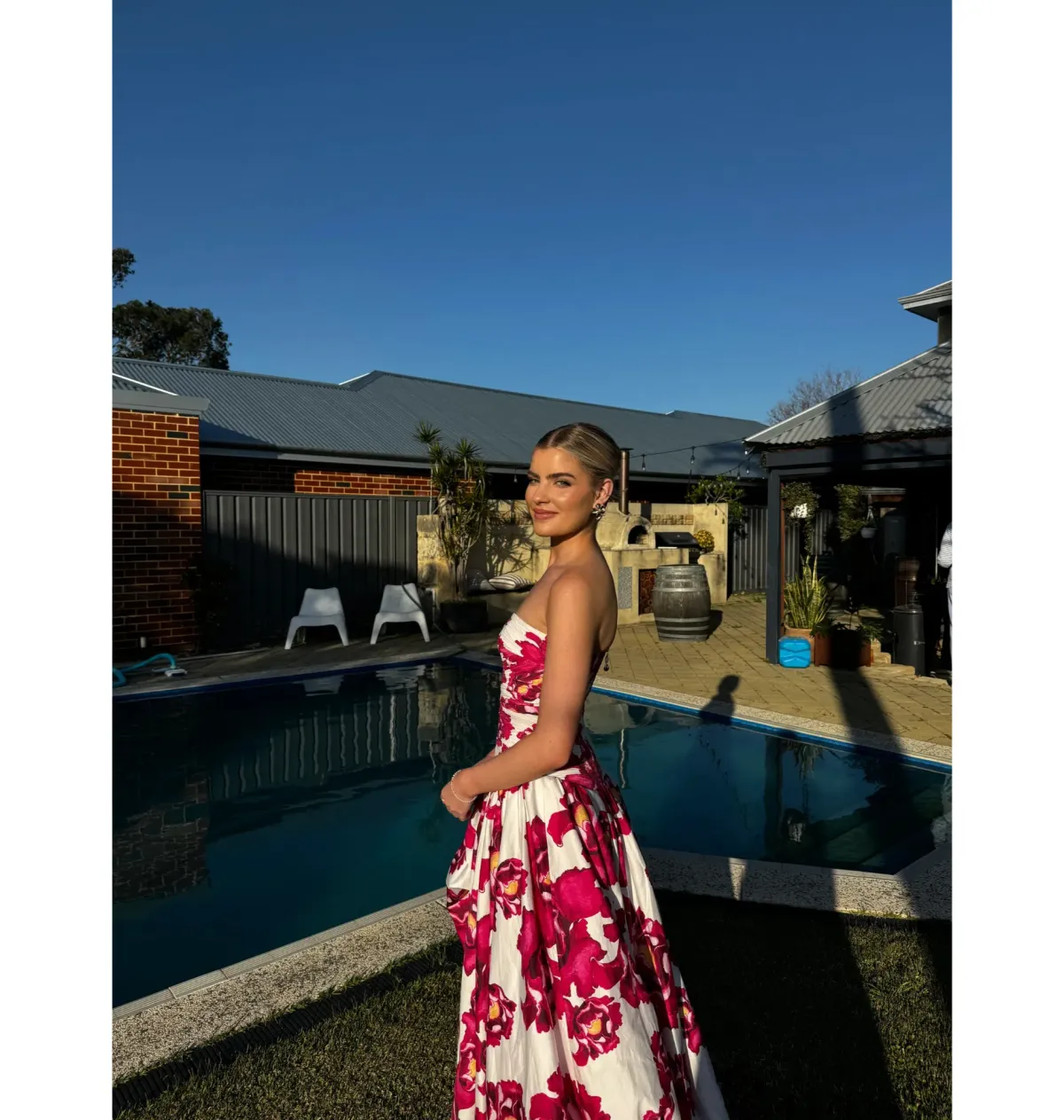 Aje Behold Maxi Dress Floral Size 6 - Image 3