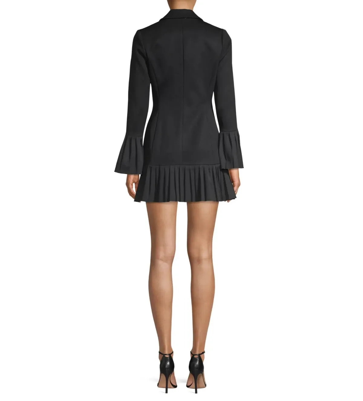 Misha Jordie Blazer Mini Dress Black Size AU 8 - Image 3