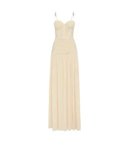 Manning Cartell Double Time Pleat Maxi Dress Nougat Size M/AU 10 for rent on The Volte - image 8