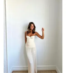 Manning Cartell Double Time Pleat Maxi Dress Nougat Size M/AU 10 for rent on The Volte - image 5
