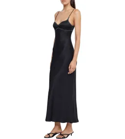 Bec & Bridge Emery Midi Dress Black/Ivory Size AU 8 for rent on The Volte - image 2