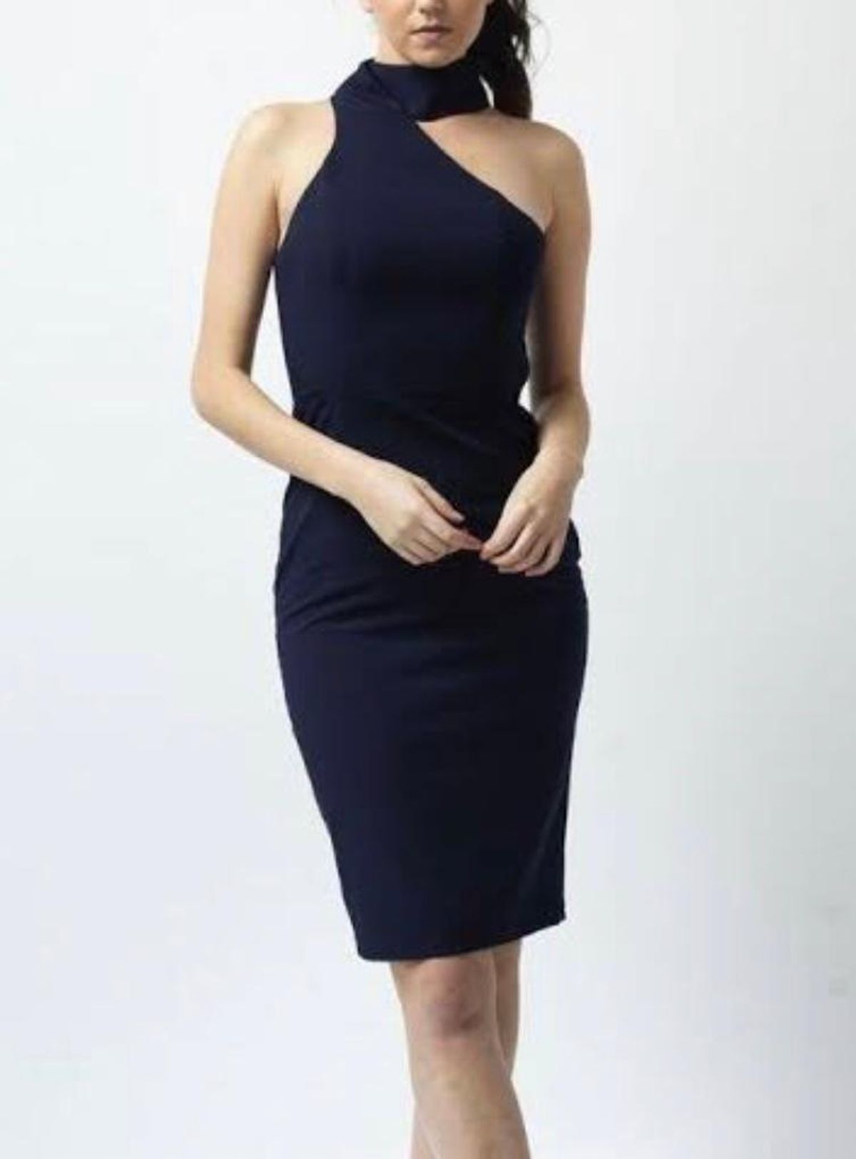 Elle Zeitoune Harper Dress Navy Size 6 for rent on The Volte - main image