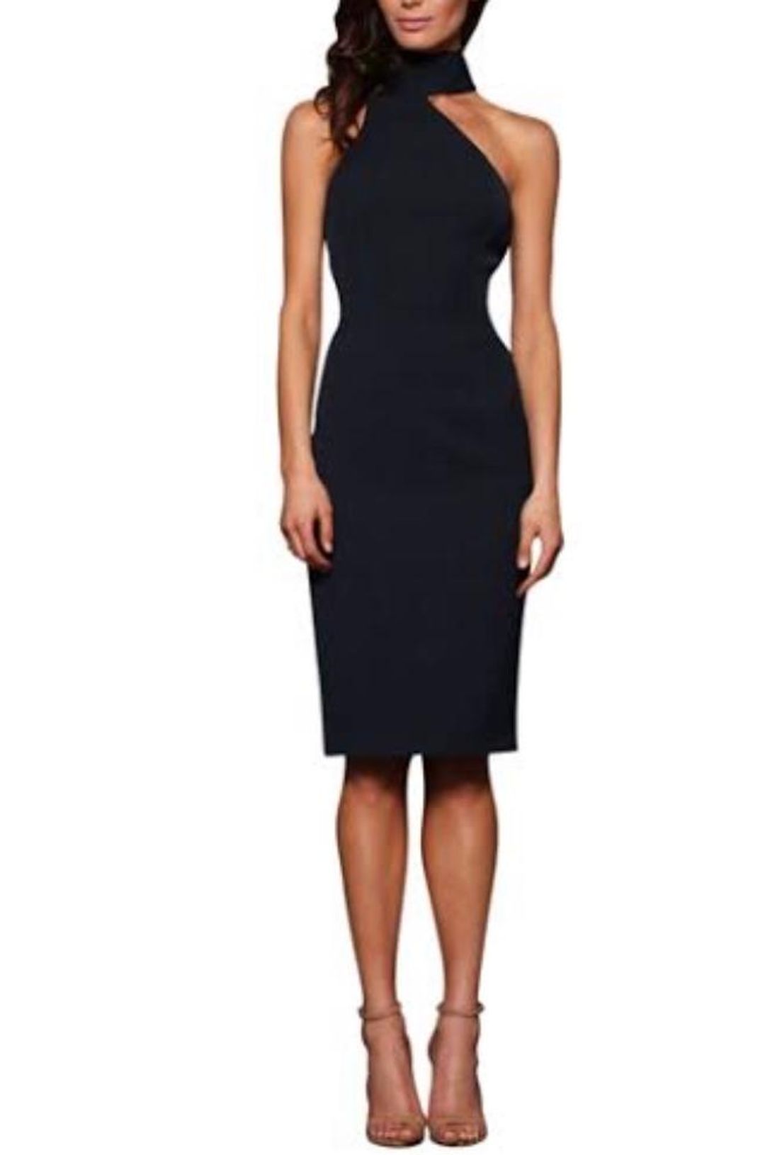 Elle Zeitoune Harper Dress Navy Size 6 for rent on The Volte - main image