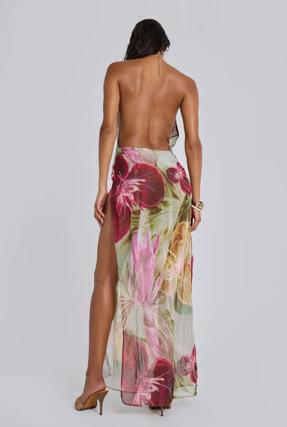 Jaded London Dahlia Maxi Dress Size AU 8 - Image 2