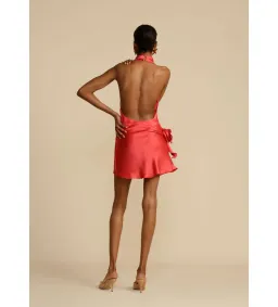 Arcina Ori Rosa Dress in Punch Red Size AU 8 for rent on The Volte - image 4