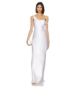 Natalie Rolt Monika Gown White Size 1/AU 8 for rent on The Volte - image 1