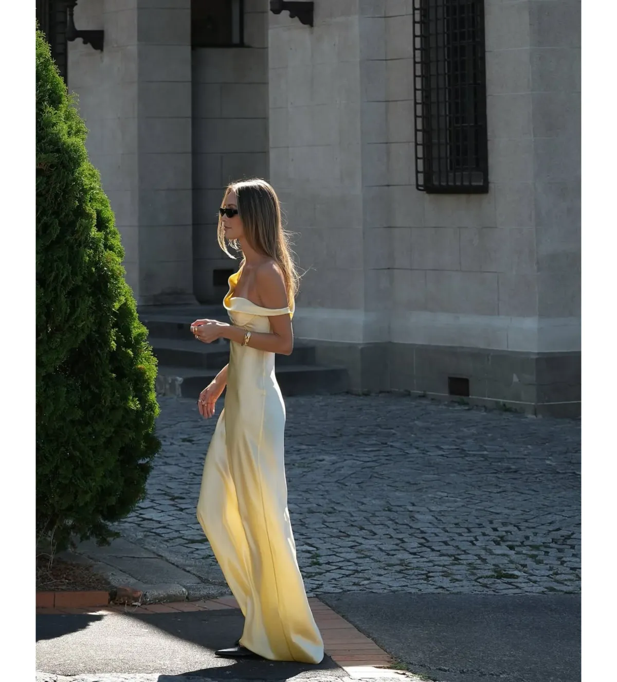 Natalie Rolt Μonika Gown Lemon Size 1/AU 8 - Image 4