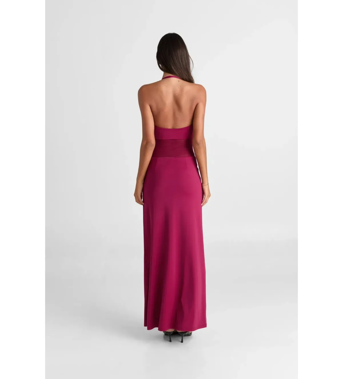 Sasha Therese Sariya Maxi Dress Ruby Size 10 - Image 3