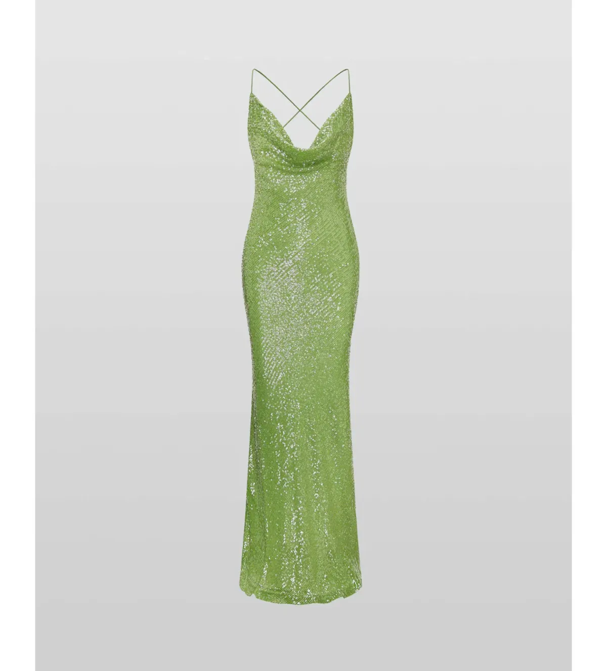 Rat & Boa Gaia Dress in Green Sequin Size S / AU 8 - Image 4