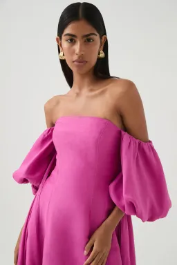 Aje Incarnation Midi Dress Size 10 for rent on The Volte - image 2