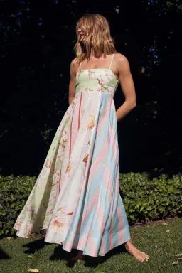 Aston Studio Rue Dress in Hana Multi Size 10 for rent on The Volte - image 1