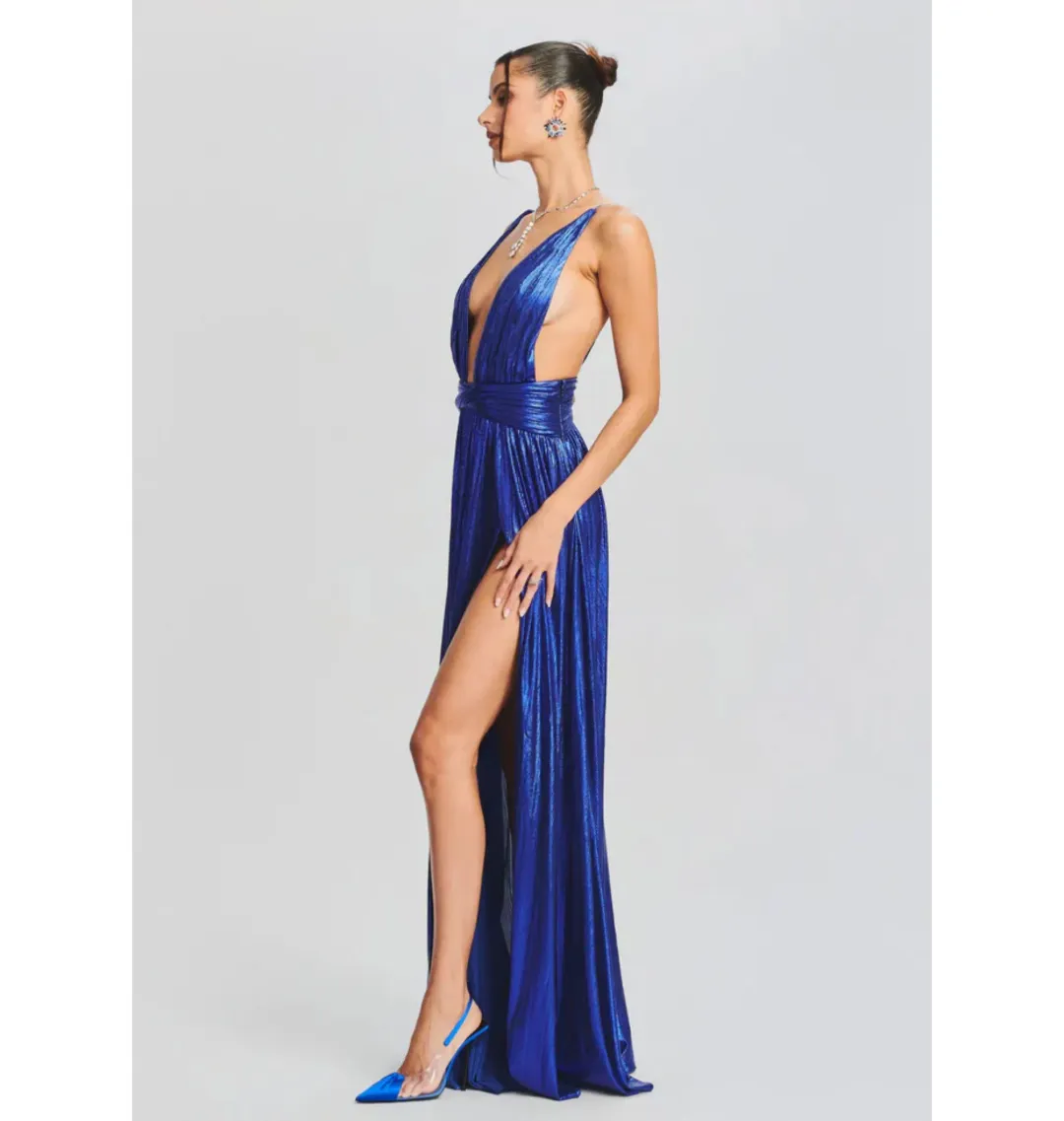 Retrofête Kelsey Dress Cobalt Size S / AU 8 for rent on The Volte - main image