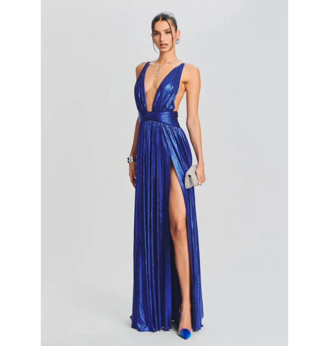 Retrofête Kelsey Dress Cobalt Size S / AU 8 for rent on The Volte - main image