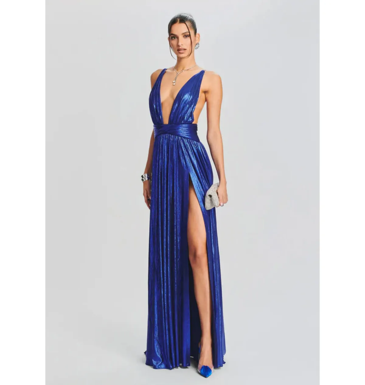 Retrofête Kelsey Dress Cobalt Size S / AU 8 for rent on The Volte - main image