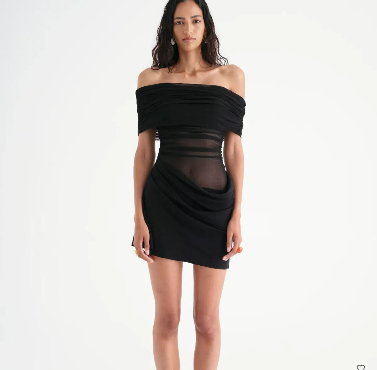 BENNI Nico Off Shoulder Mini Dress - Image 1