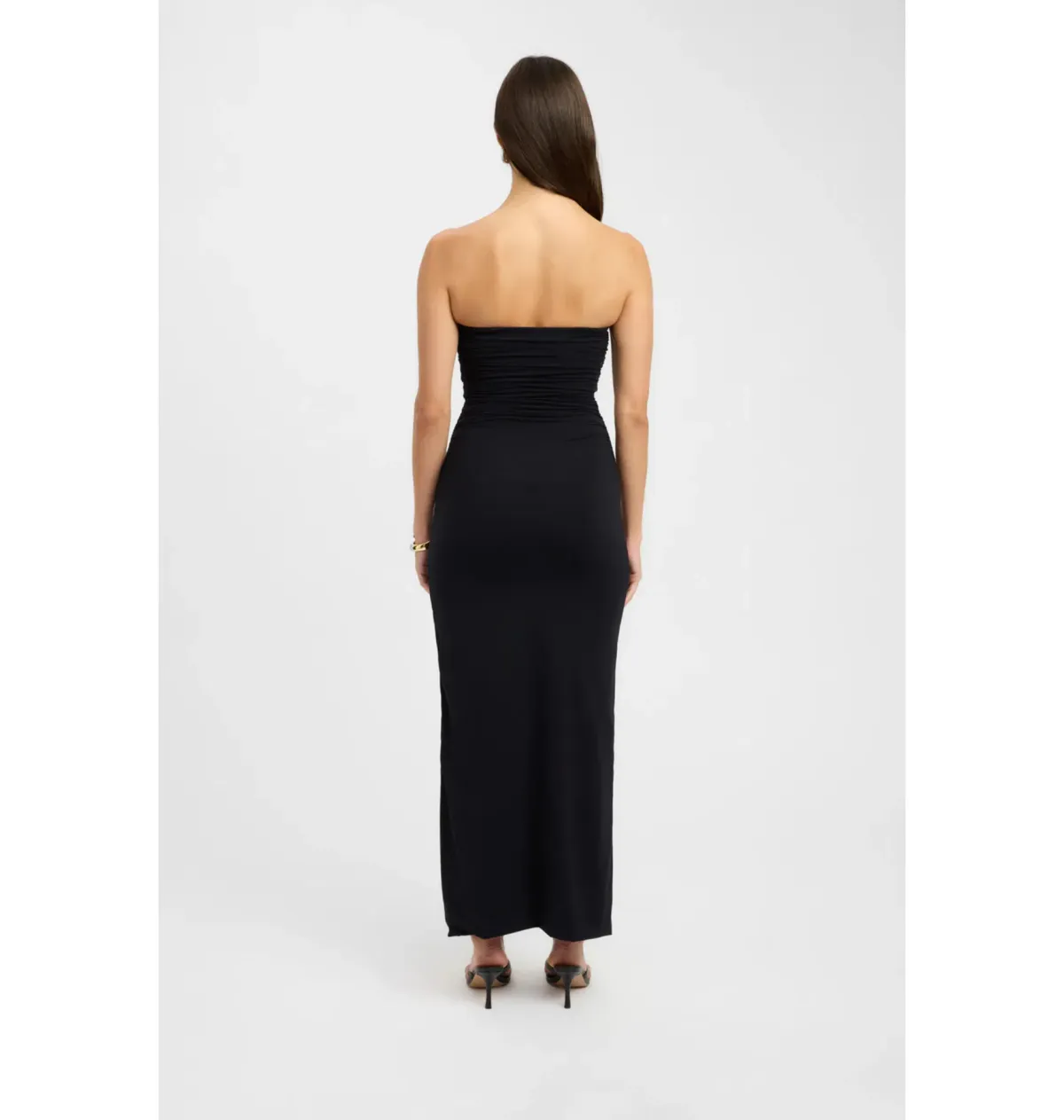 Kookai Tayla Trim Maxi Dress Black Size AU 6 - Image 2