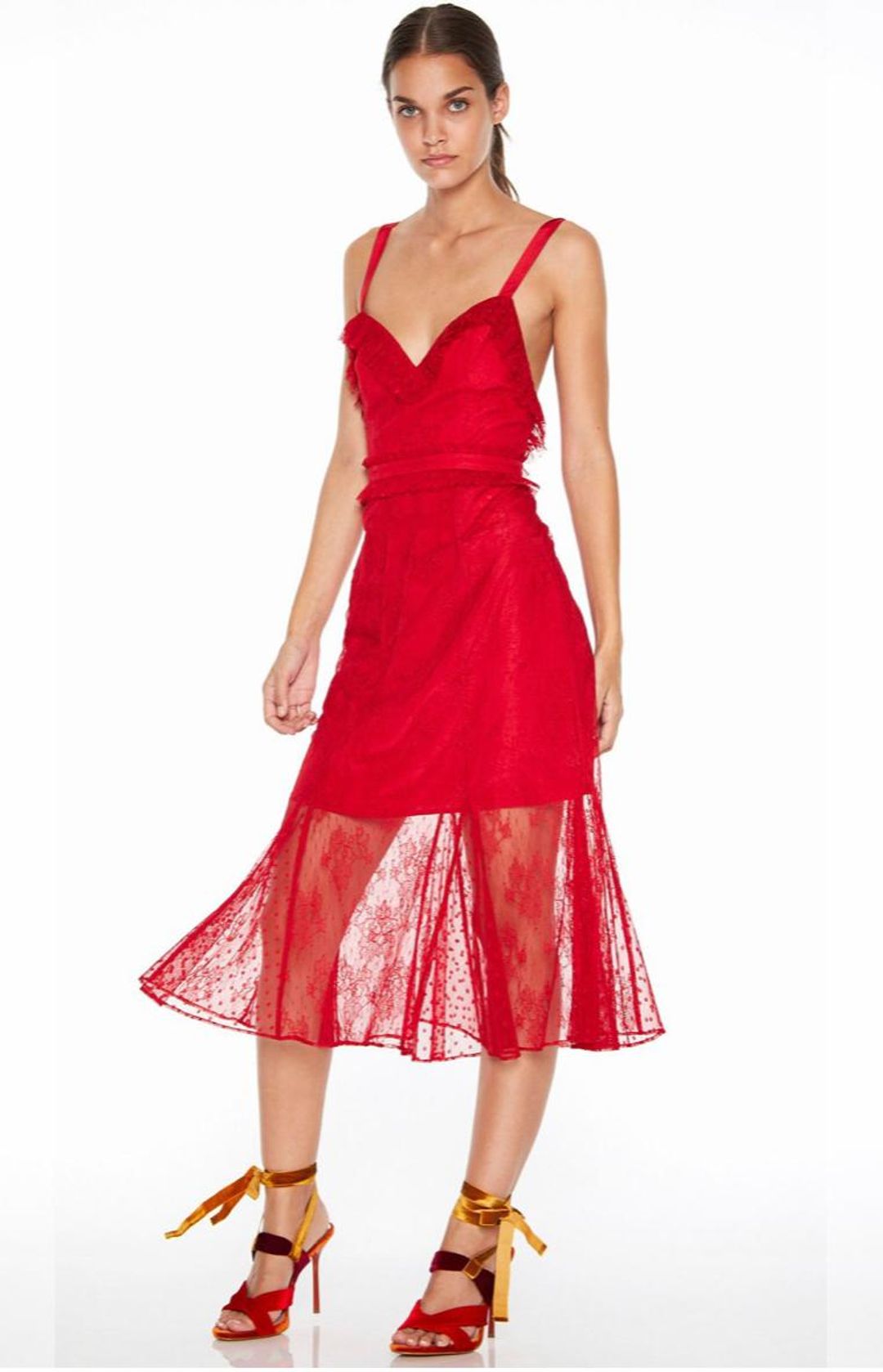 Talulah tango dreams midi dress size 8 for rent on The Volte - main image