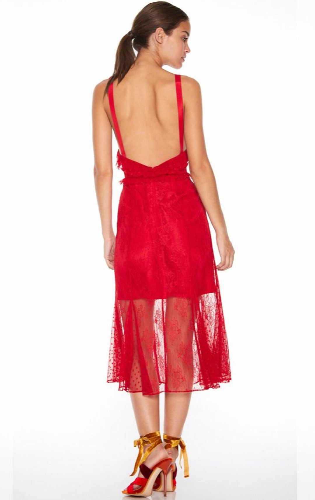 Talulah tango dreams midi dress size 8 for rent on The Volte - main image