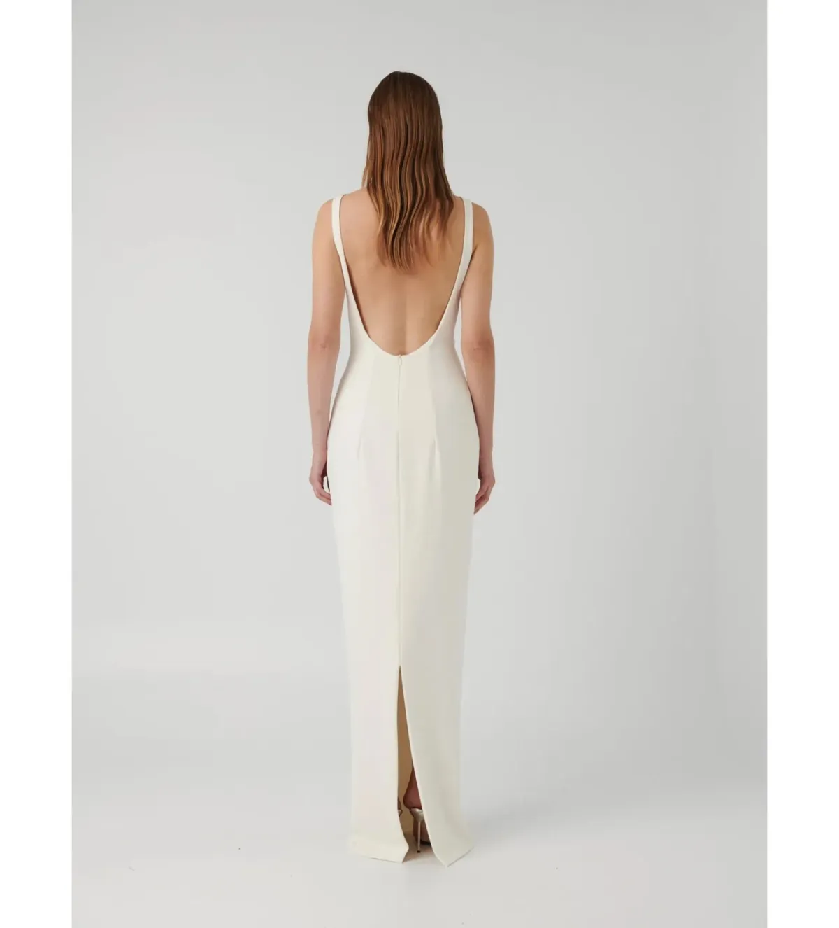 Effie Kats White Verona Gown in White Size XS/ AU 6 - Image 3