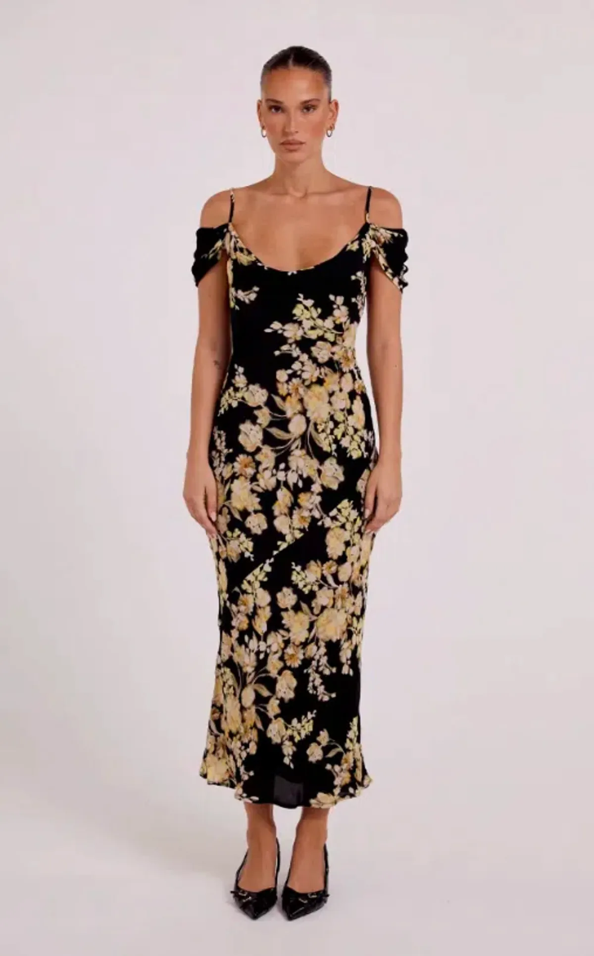 Isabelle Quinn Wren Maxi Dress Freesia Print Size 6 - Image 1