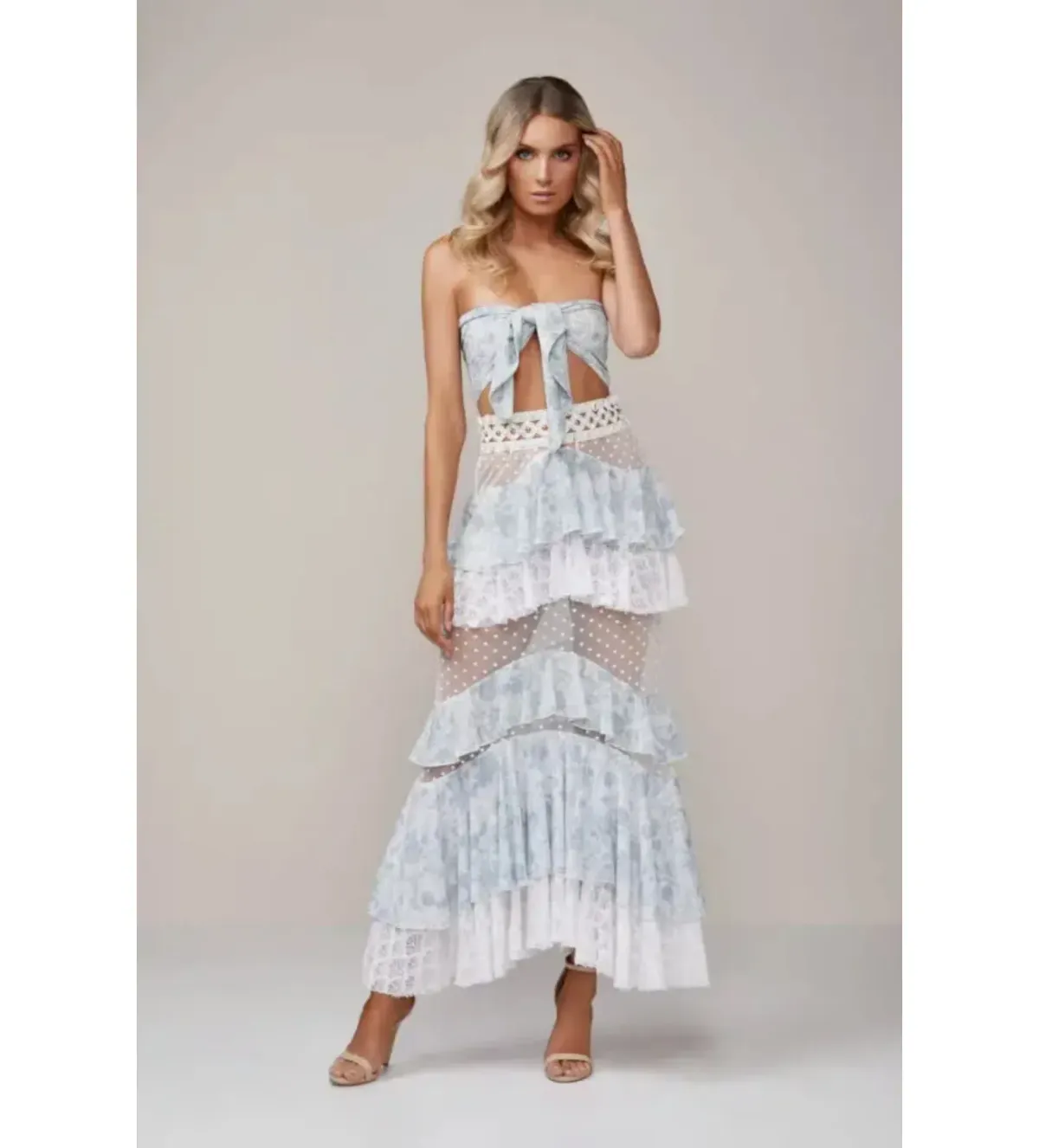 Ixiah the Label Outlaw Set Blue Size 12 for rent on The Volte - main image