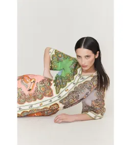 Alemais Trippy Troppo Mini Shirt Dress Multi Size 6 for rent on The Volte - image 2