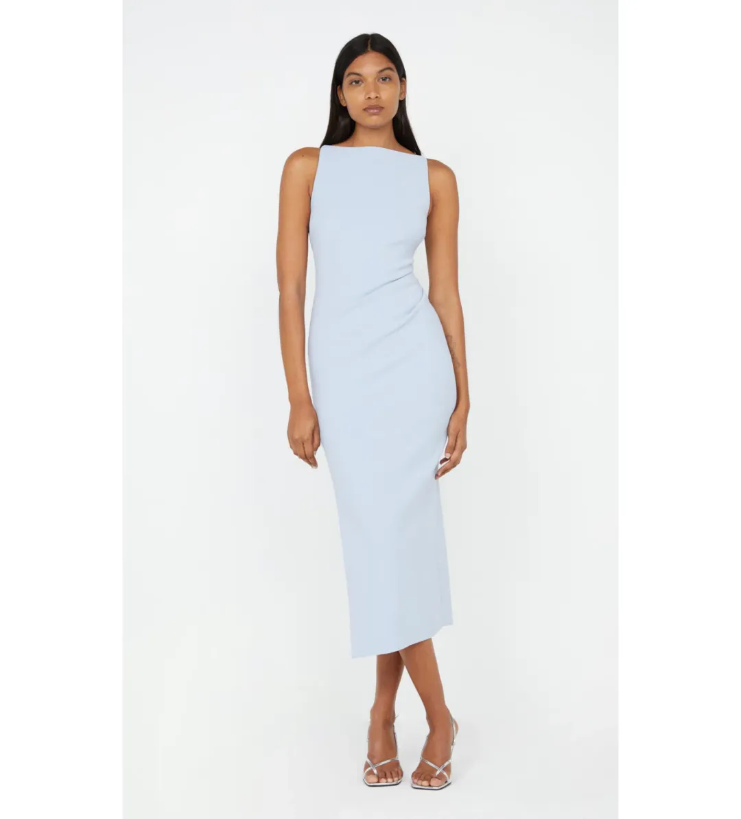 Bec & Bridge Be Mine Dress Dusty Blue Size 10 for rent on The Volte - main image