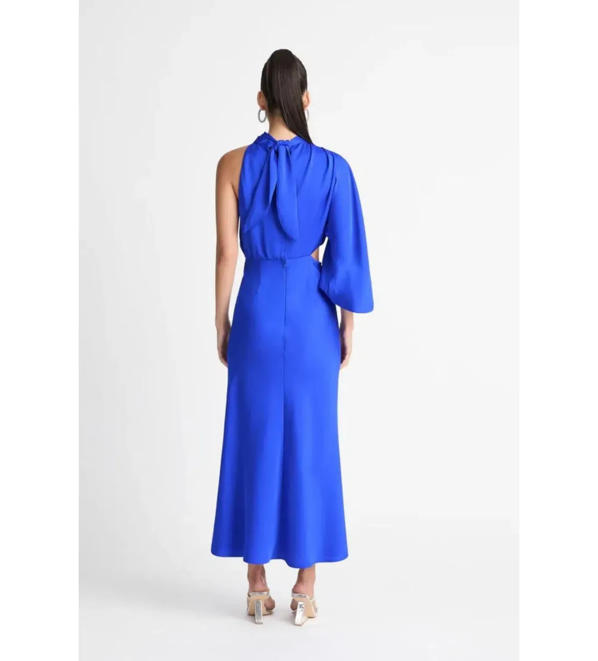 Sheike Olivia Maxi Dress Cobalt Blue Size 8 - Image 2
