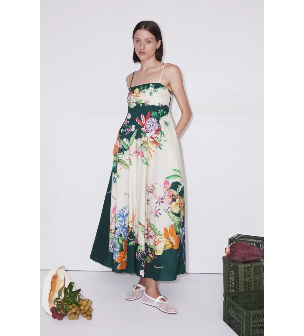 Alemais Aggie Sundress Floral Size 10 - Image 1