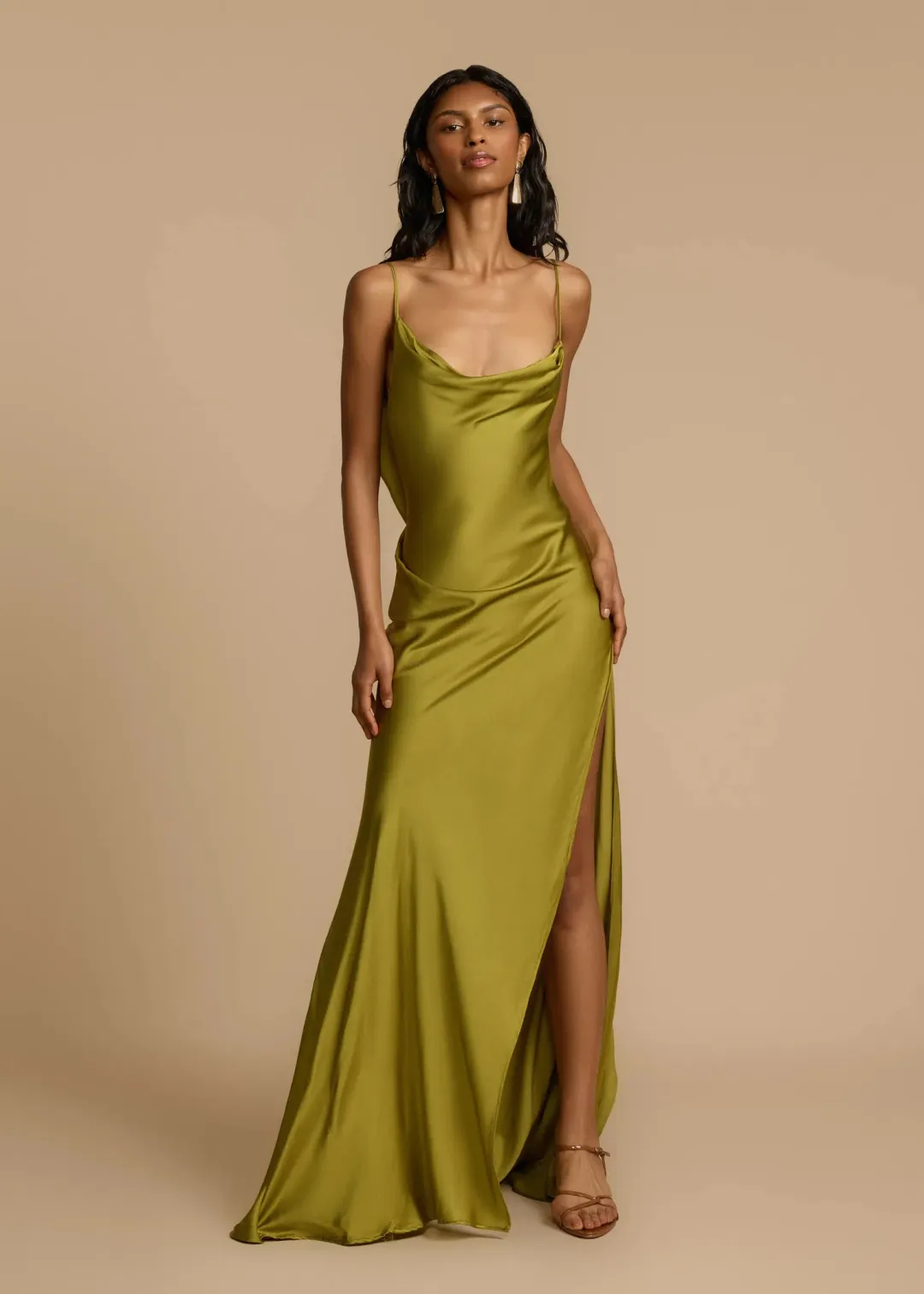 Arcina Ori Odessa Dress Green Size XS / AU 6 for rent on The Volte - main image