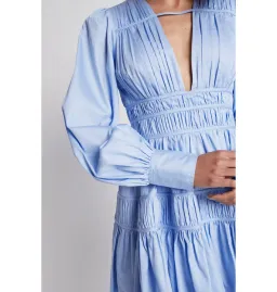 Aje Fallingwater Mini Dress Blue Size 16 for rent on The Volte - image 2