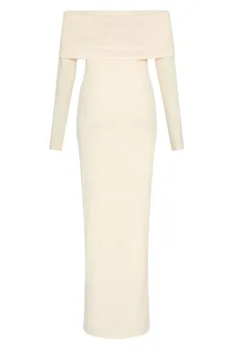 Sofia the Label Gia off the Shoulder Dress Cream Size 10 for rent on The Volte - image 6