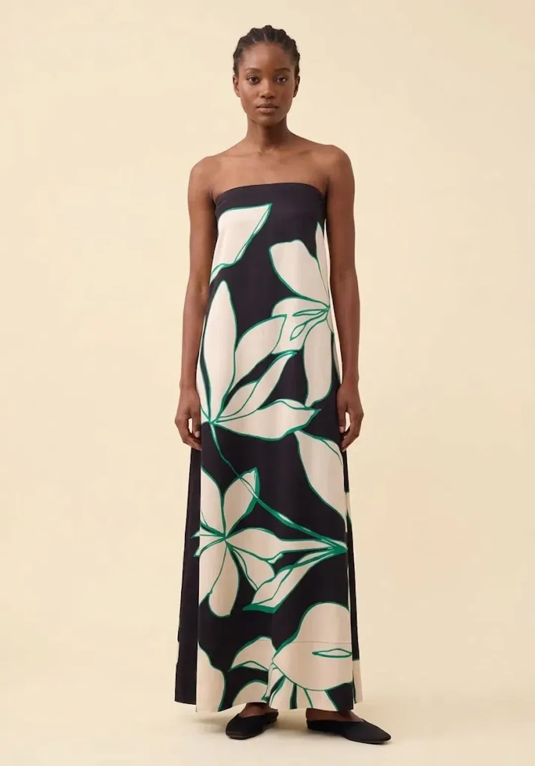 Morrison Willow Maxi Strapless Dress in Floral Print Size AU12 for rent on The Volte - main image