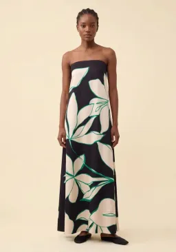Morrison Willow Maxi Strapless Dress in Floral Print Size AU12 for rent on The Volte - image 1