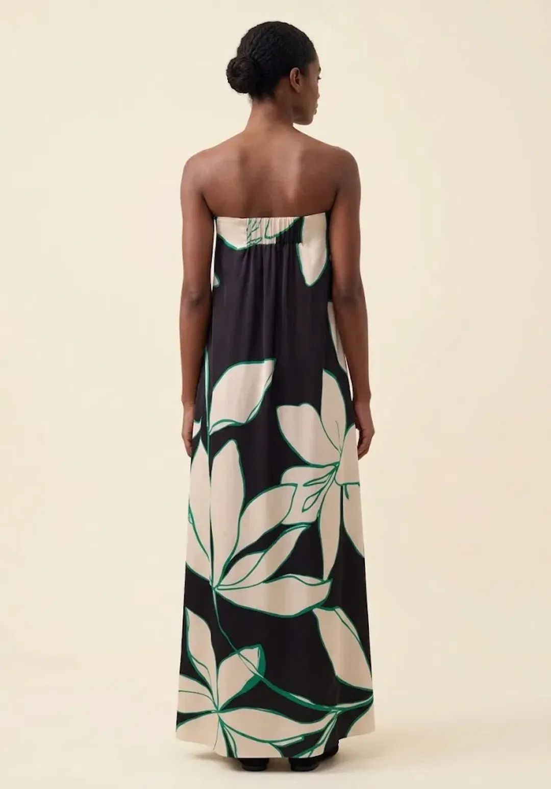 Morrison Willow Maxi Strapless Dress in Floral Print Size AU12 for rent on The Volte - main image