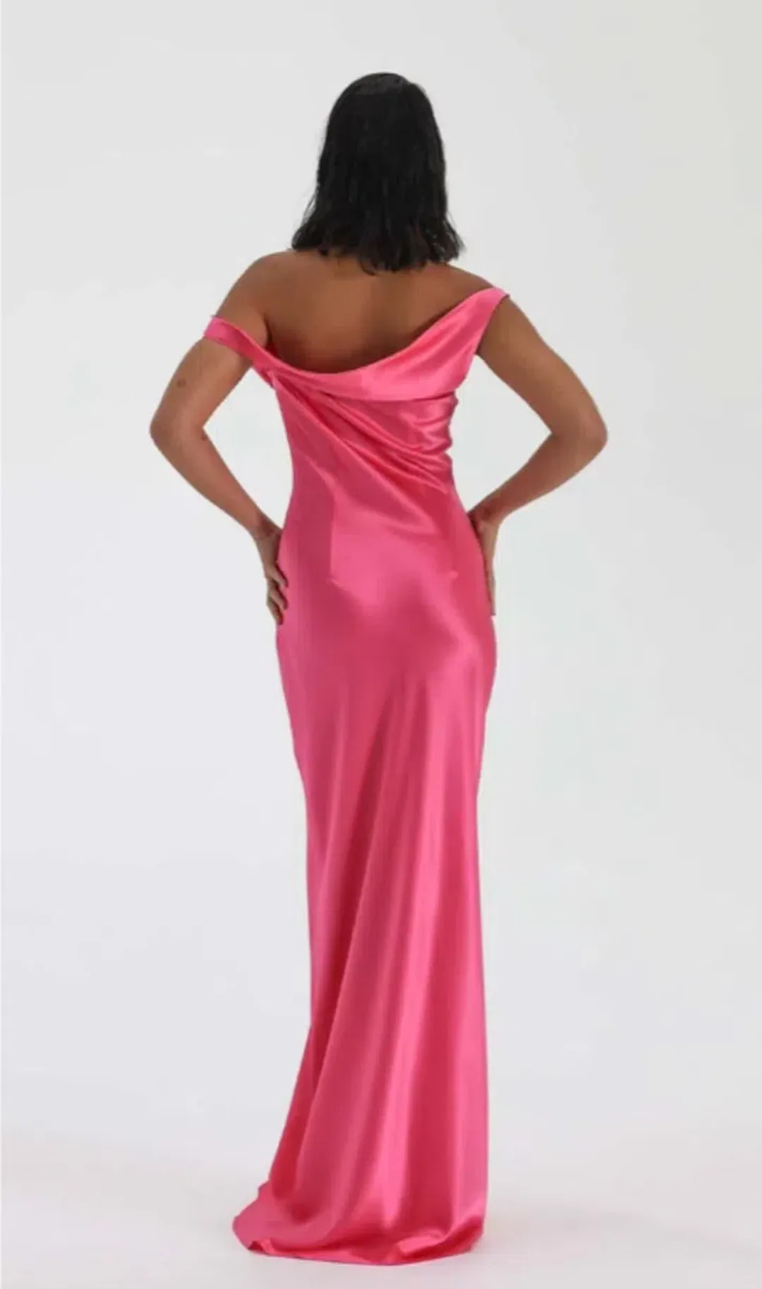 Natalie Rolt Monika Gown Maxi Pink Size AU 6 for rent on The Volte - main image