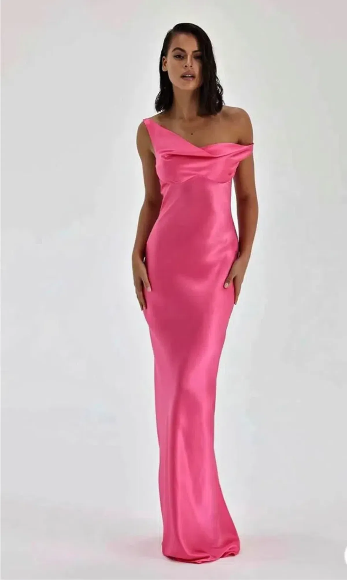 Natalie Rolt Monika Gown Maxi Pink Size AU 8 - Image 1